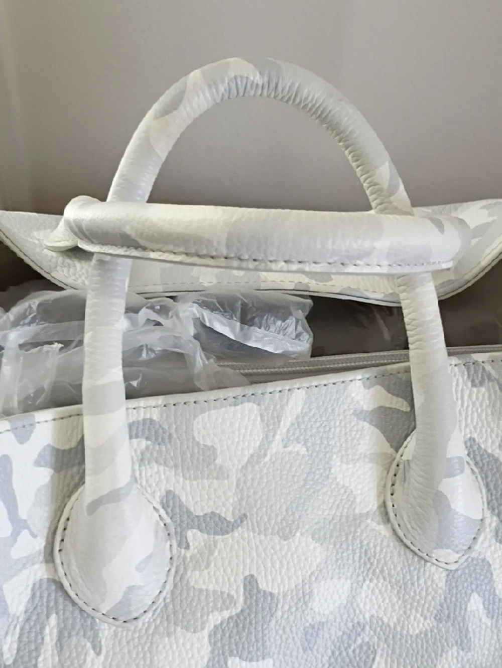 Mark & Graham Camo Elisabetta Slouch Handbag - Picture 4 of 7